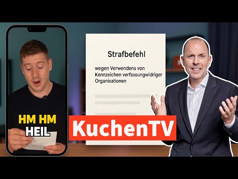 KuchenTV: "Absurder" Strafbefehl wegen Nazi-Parole! DAS droht ihm jetzt | Anwalt Christian Solmecke