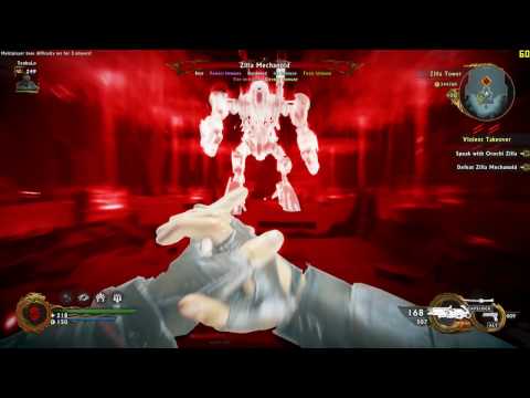 Shadow Warrior 2 - Coop -  Insanity 7 - Zillamech down in 10 sec (3 Players Difficulty)