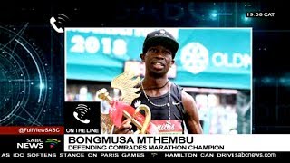 Bongmusa Mthembu on preparing for the Comrades Marathon