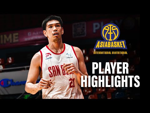 PLAYER HIGHLIGHTS feat YUKIEN ANDRADA of San Beda Red Lions | ASIABASKET 2025 INTERNATIONAL