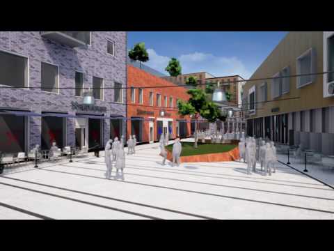 Gränbystaden - Utvecklingen av Uppsalas andra stadskärna har precis påbörjats