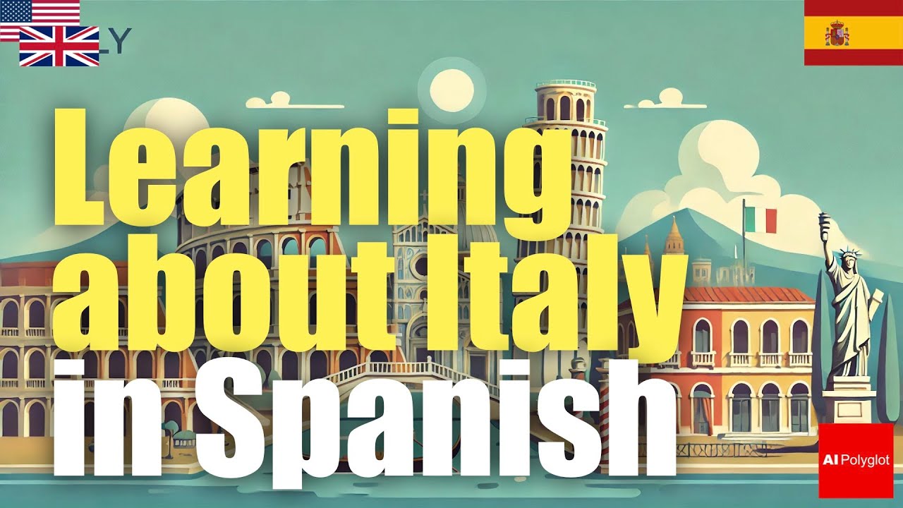 Learning about Italy in Spanish | Passive listening | Second Foreign Language | with hiragana Learning about Italy in Spanish | Passive listening | Second Foreign Language | with hiragana