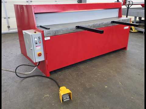 Motorized plate shear HOLZMANN TBS 2050 E3