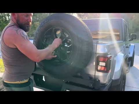 Installation : YZONA Beast Mode Rear Bumper for 2020-2025 Jeep Gladiator JT!🔥