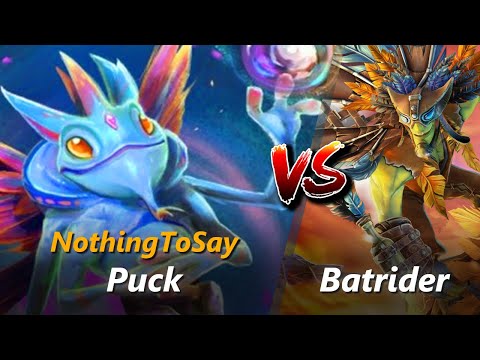 NothingToSay mid Puck vs Batrider | First 10 minutes