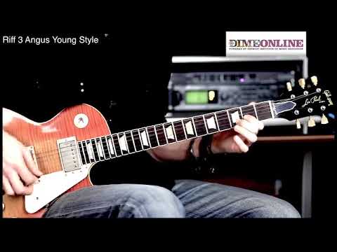 DIME ONLINE Sample Lesson Riffs Montage