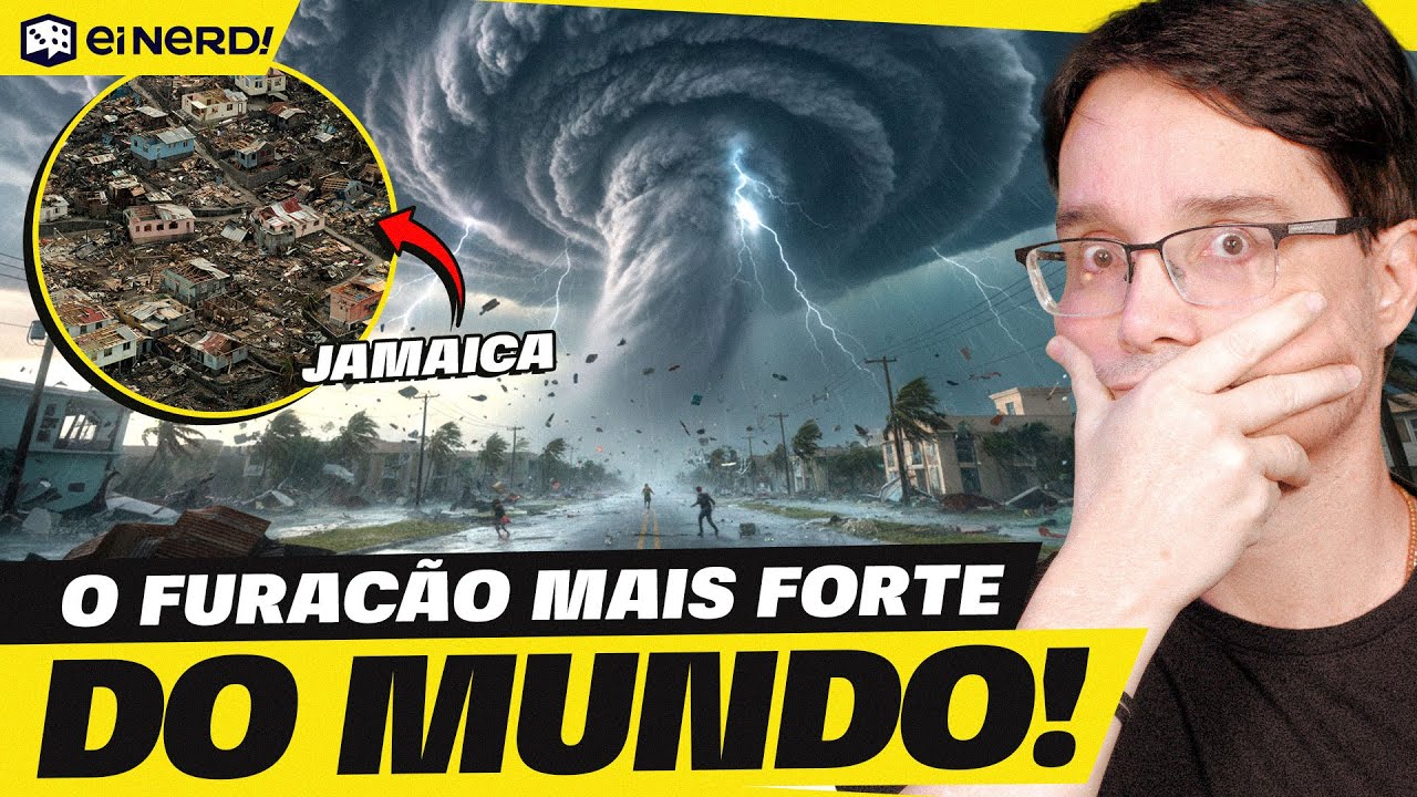APOCALIPSE VINDO? O FURACÃO MAIS FORTE CHEGOU [Furacão Melissa]
