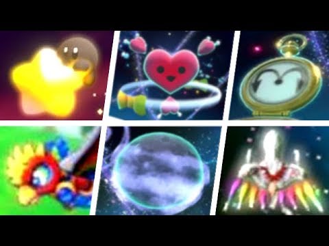 Kirby Star Allies - All Secret Overworld Easter Eggs (DLC Included)
