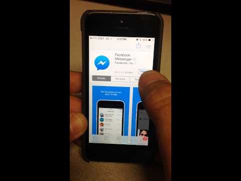 comment installer messenger sur iphone