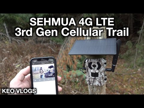 SEHMUA 4G LTE 3rd Gen Cellular Trail Camera