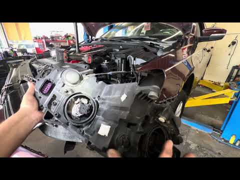 2014 VW Passat headlight assembly replacement
