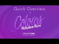 Video 1: ProjectSAM Colours: Adaptive Runs - Quick Overview