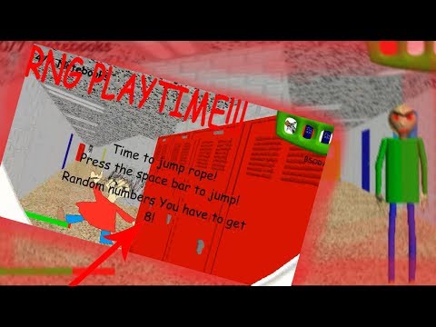RNG PLAYTIME!!!! Baldi's Basics SUPER FAST EDITON v1.5 UPDATE [Baldi Mod]