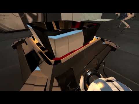 THE FIRST PORTAL 2 LEAK IN HISTORY: mp_coop_fling_train