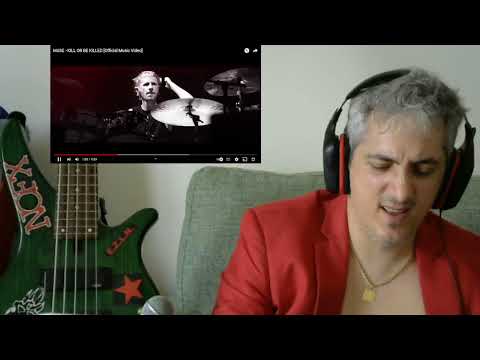 Muse Kill or Be Killed (videoclip) reaction Punk Rock Head musician Singer& BassPlayer James Giacomo