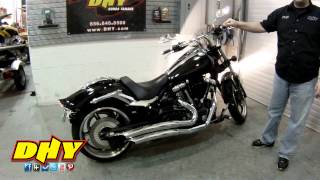 preview picture of video 'DHY Motorcycle Soundclip - 2008-2013 Star Raider Vance&Hines exhaust sound.mp4'