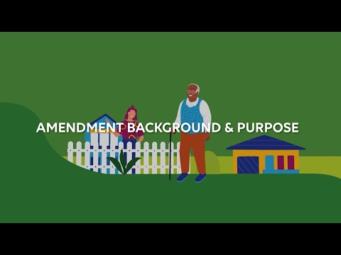 Amendment background and purpose