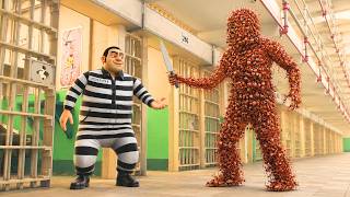 SUPER SMART EVIL INSECTS join forces to free the GREATEST CRIMINALS and DOMINATE THE WORLD