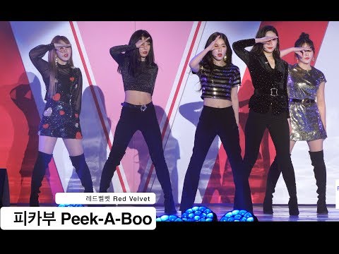 레드벨벳 Red Velvet[4K 직캠]피카부 Peek-A-Boo, (5인 완전체 무대)@180414 락뮤직