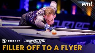 Defending Champ Filler begins perfectly in Sarajevo | 2026 Roobet European Open