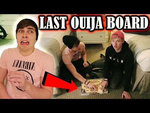 OUIJA BOARD OVERNIGHT IN HAUNTED HOTEL (The Last Time)