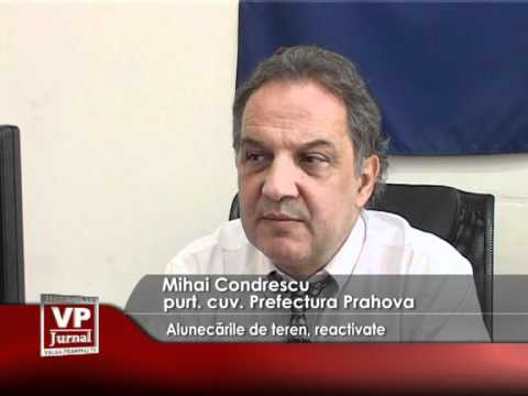 Alunecările de teren, reactivate