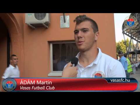 2013.08.16.  Dunaújváros PASE  - Vasas FC 2 - 0 (összefoglaló, interjúk)