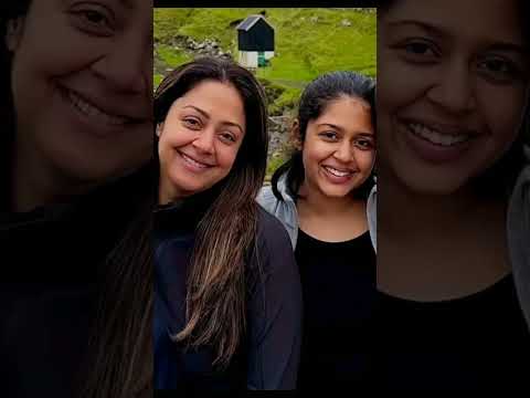 Actor Suriya & Jyothika with Dev & Diya recent family photos 😍|#shortsfeed #shorts #trending #viral