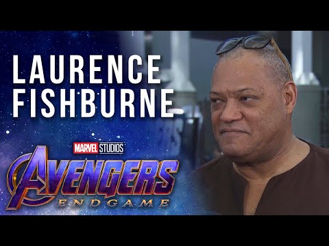 Laurence Fishburne on growing up reading Marvel Comics at the Avengers: Endgame Premiere