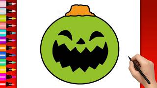 How to Draw Needoh Jack Glow Lantern Set | Easy Halloween    Drawing
