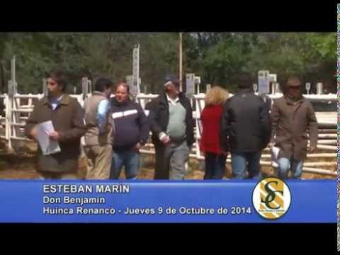 Don Benjamín - Nota Esteban Marin - Huinca Renancó - 09/10/2014