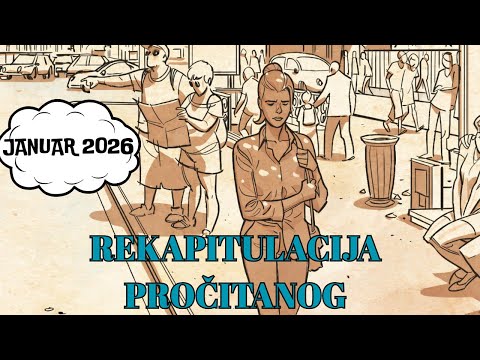 Rekapitulacija pročitanog za januar 2026