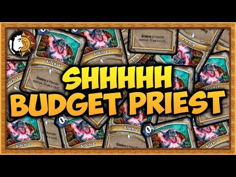 Hearthstone: Budget Silence Priest Deck Guide - Rise Of Shadows