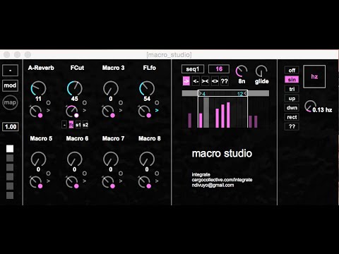 macro studio - max for live