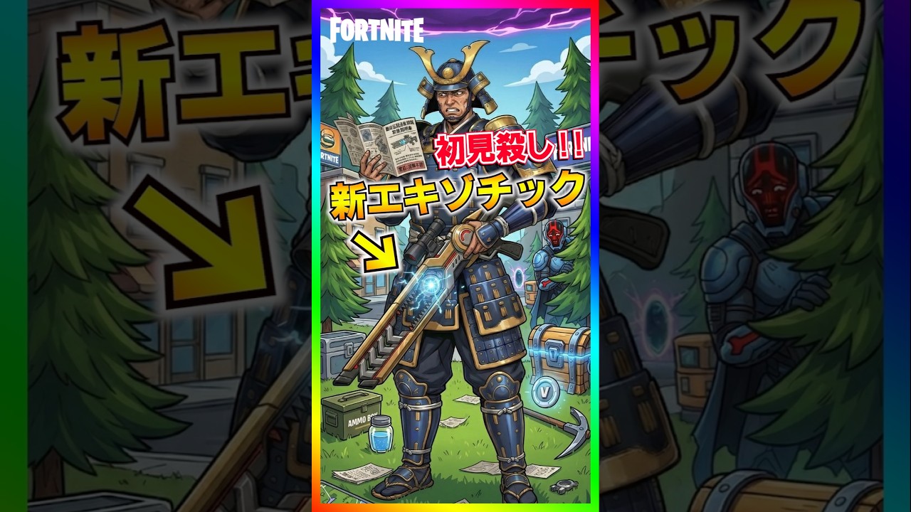 新エキゾチック‼️リフトライフルの使い方が解らなさすぎる💦EPICさん説明もっとください。【フォートナイト/fortnite】