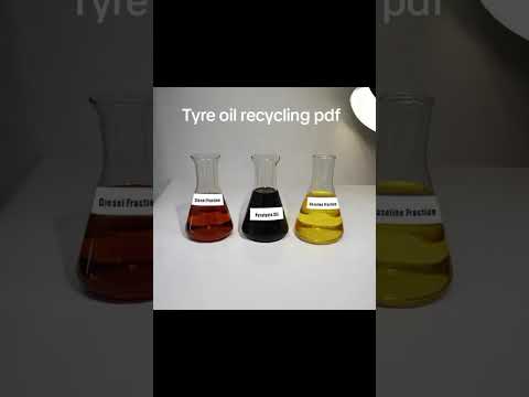 Tyre oil recycling solutions