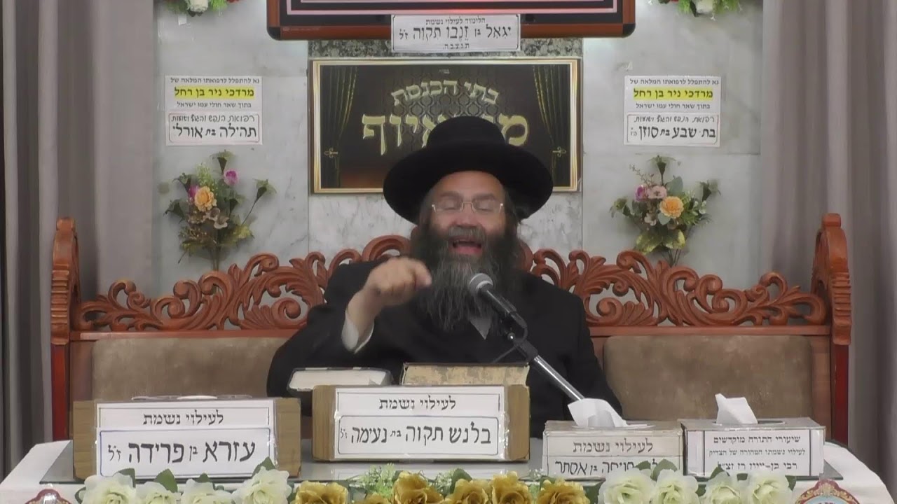 בית הכנסת מוסאיוף שידור חי  •  יום רביעי ד' סיוון תשפ'ו