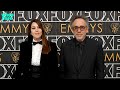 #MonicaBellucci e #TimBurton inseparabili durante gli #EmmyAwards
