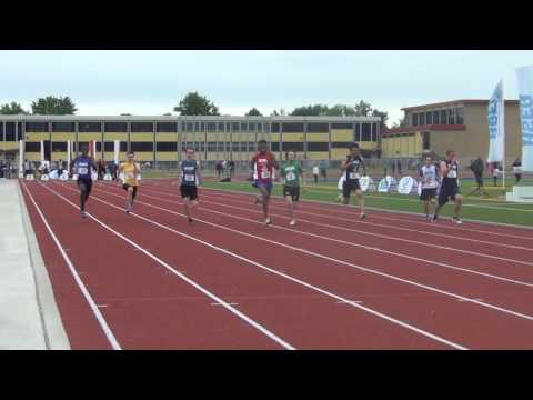 Provinciaux Scolaire 2016 - 100m Qualif 2 Juvénile Homme