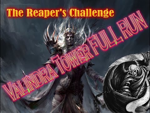 NEVERWINTER MOD 21-The Reaper's Challenge Valindra Tower Run / VT RUN TRICKS (LAST BOSS EASY KILL)