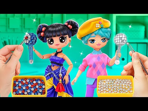 K-pop Demon Hunters: Zoey and Baby Saja! Doll DIYs