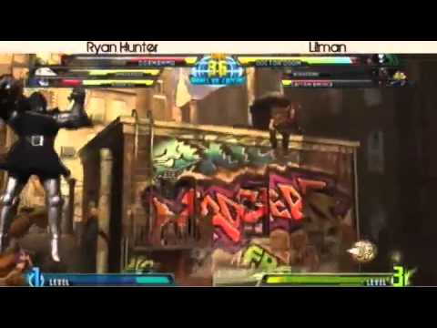 2-28-11 Ryan Hunter (Amaterasu/Hsien-Ko/Dormammu) vs Lilman (Wolverine/Cap America/Doom) 4 - MvC3