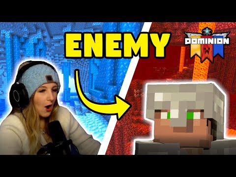Taneesha - I made an ENEMY in Minecraft! Dominion SMP (Ep 2)