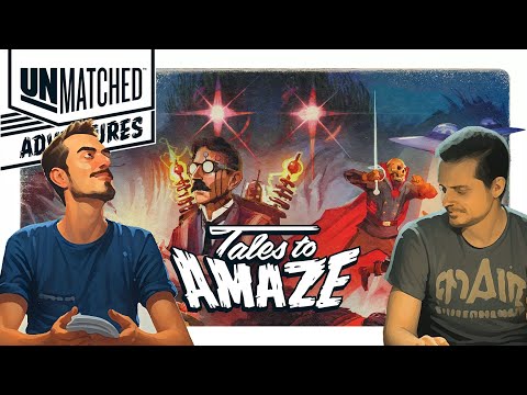 A legjobb Unmatched doboz idén?  Unmatched Kalandok: Titokzatos Történetek bemutató - Dice And Decks
