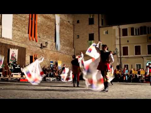Festa Medioevale di Offagna - sbandieratori - 24.7.2011