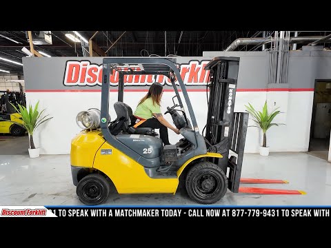 KOMATSU FG25T-16 5,000 lb LP(Propane) #4248 - Forklift for Sale