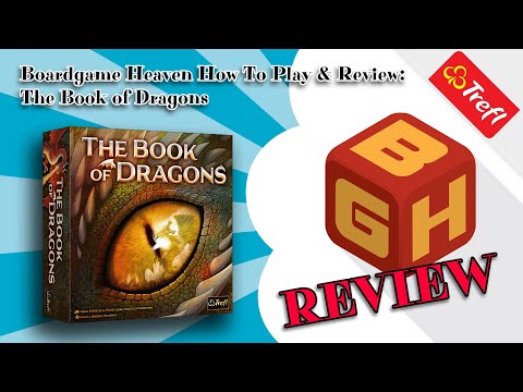 Boardgame Heaven How To Play & Review 176: The Book Of Dragons (Trefl)