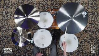 Video thumbnail for Bosphorus 22" 20th Anniversary Ride Cymbal - 2450g (20TH22R-1030221O) by Memphis Drum Shop