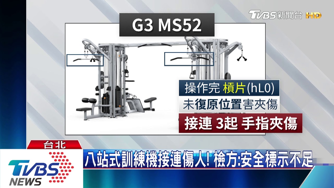 健身突遭槓片壓斷指! 民控業務疏失怒告