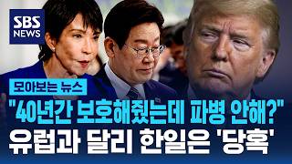 "40년간 보호해줬는데 파병 안해?"...유럽과 달리 한일은 '당혹' / SBS / 모아보는 뉴스